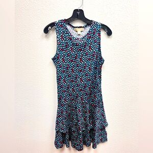 Michael Kors NWT Sleeveless Hem Ruffle Dress Size S